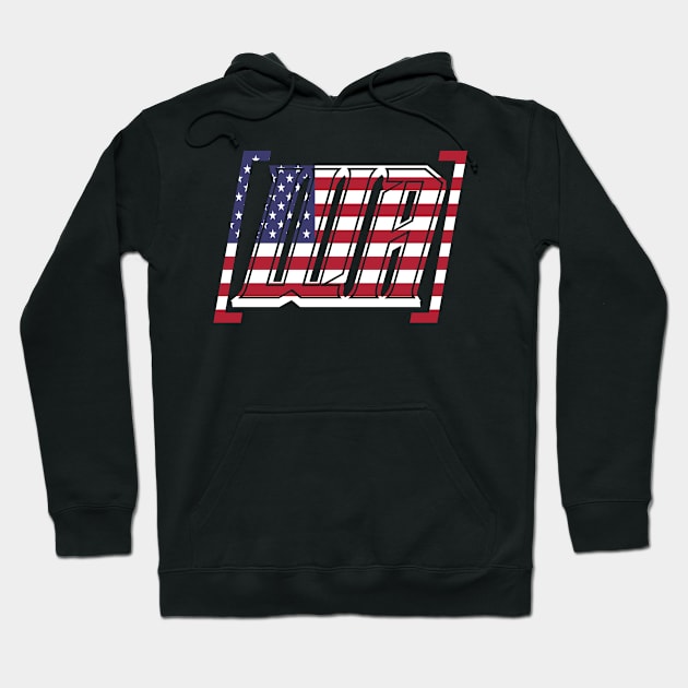 WHO Apparel USA Hoodie by WHOApparelBrand